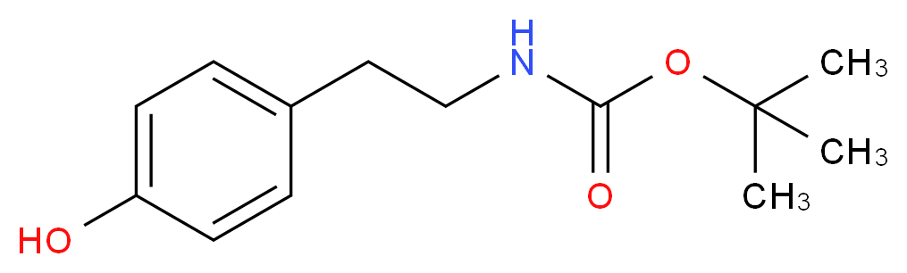 N-Boc-2-(4-hydroxyphenyl)ethylamine_Molecular_structure_CAS_64318-28-1)