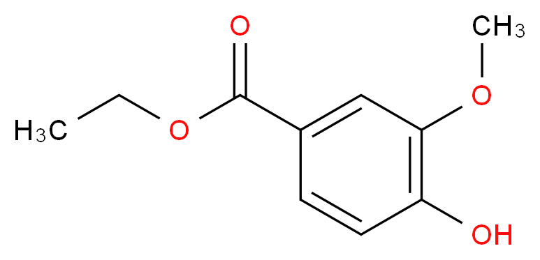 Ethyl vanillate_Molecular_structure_CAS_617-05-0)
