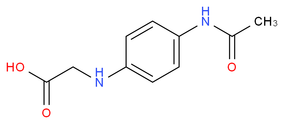 N-[4-(Acetylamino)phenyl]glycine_Molecular_structure_CAS_)