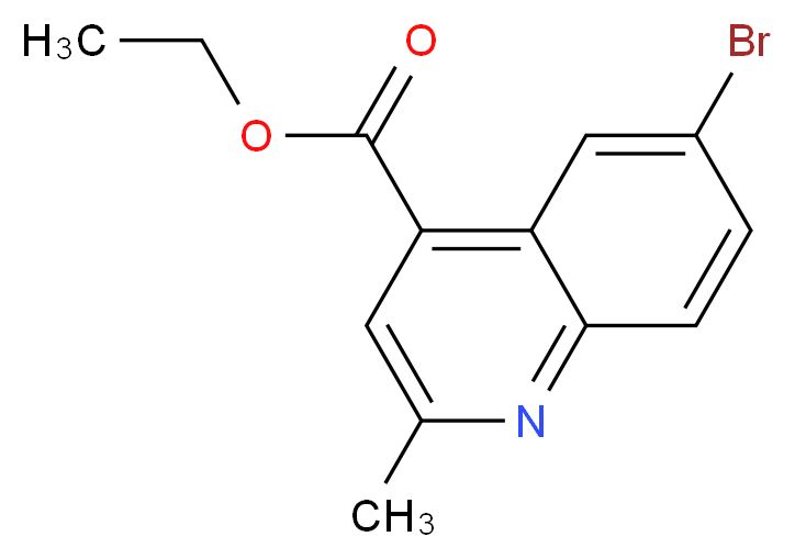 ethyl 6-bromo-2-methylquinoline-4-carboxylate_Molecular_structure_CAS_62482-30-8)