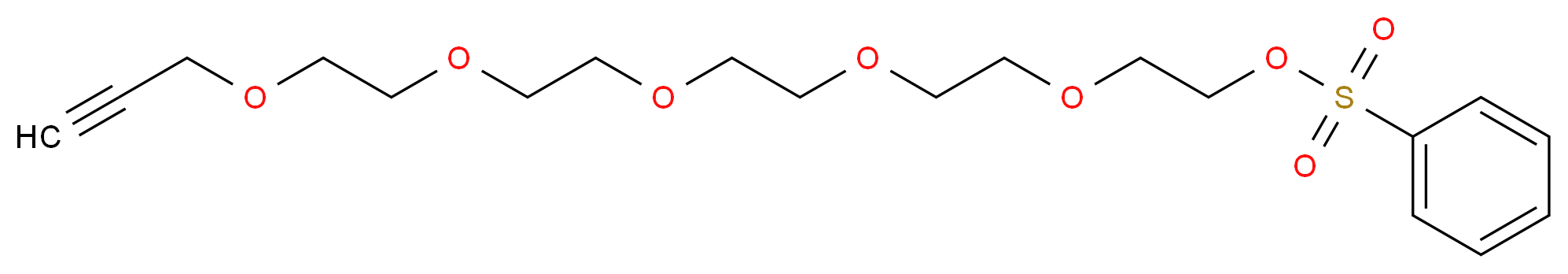 3,6,9,12,15-Pentaoxaoctadec-17-yn-1-ol 1-Benzenesulfonate_Molecular_structure_CAS_1215741-85-7)