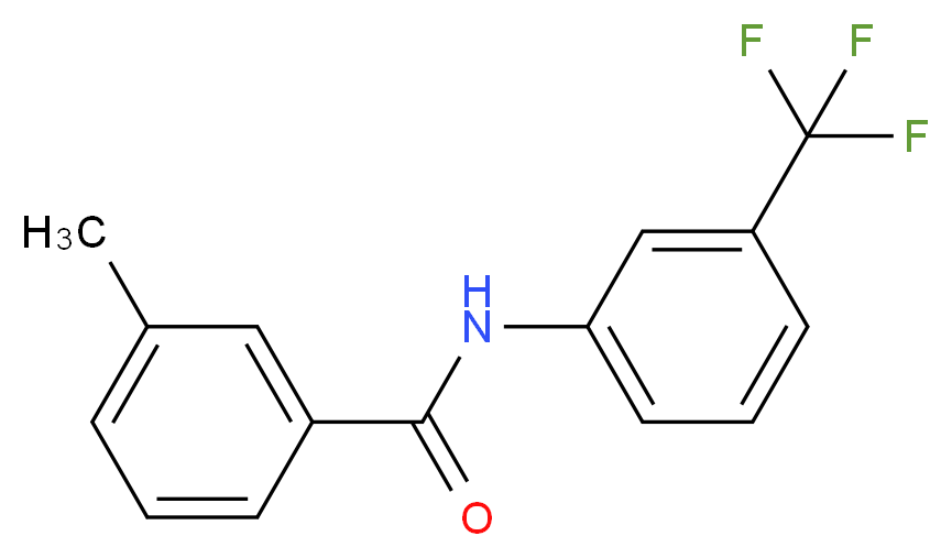 N-[3-(Trifluoromethyl)phenyl]-3-methylbenzamide_Molecular_structure_CAS_164290-78-2)