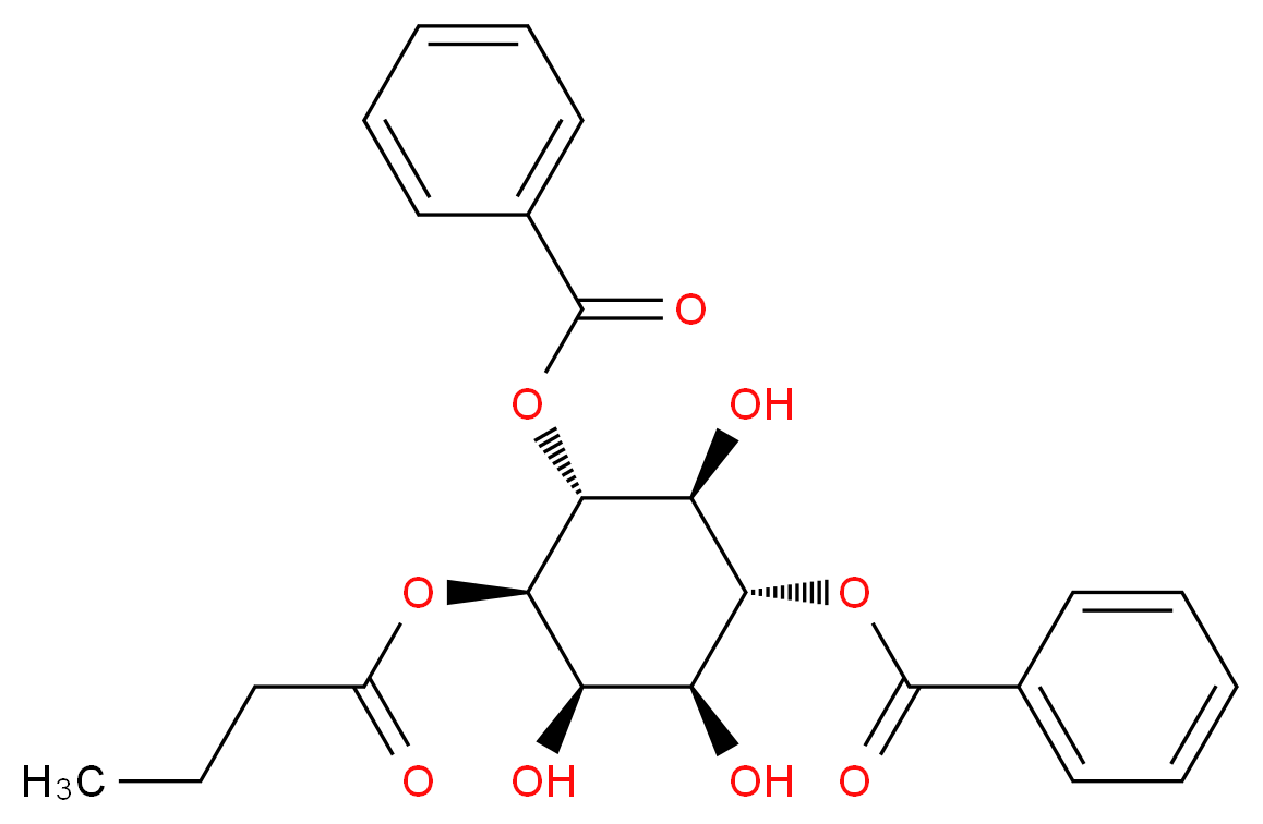 1D-1-O-Butyryl-4,6-O-dibenzoyl-myo-inositol_Molecular_structure_CAS_153265-90-8)