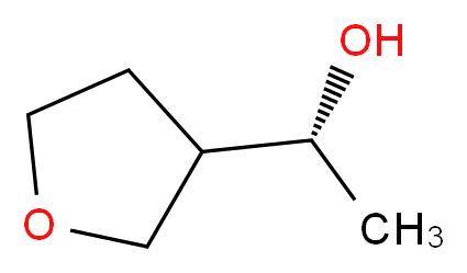 (1R)-1-(oxolan-3-yl)ethan-1-ol_Molecular_structure_CAS_)