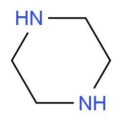 Piperazine, anhydrous_Molecular_structure_CAS_110-85-0)