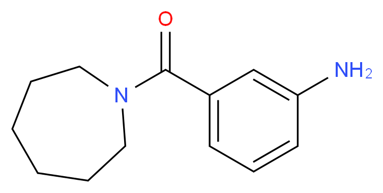 (3-Aminophenyl)(1-azepanyl)methanone_Molecular_structure_CAS_)