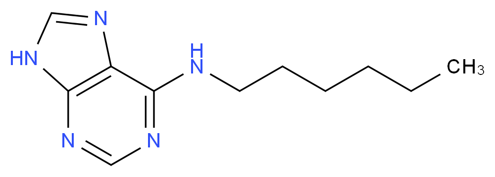 6-n-HEXYLAMINOPURINE_Molecular_structure_CAS_14333-96-1)