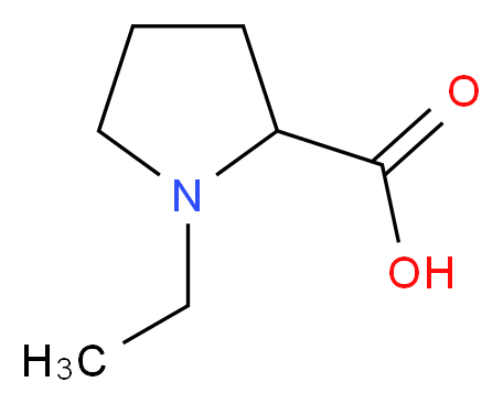 1-Ethylpyrrolidine-2-carboxylic acid_Molecular_structure_CAS_)
