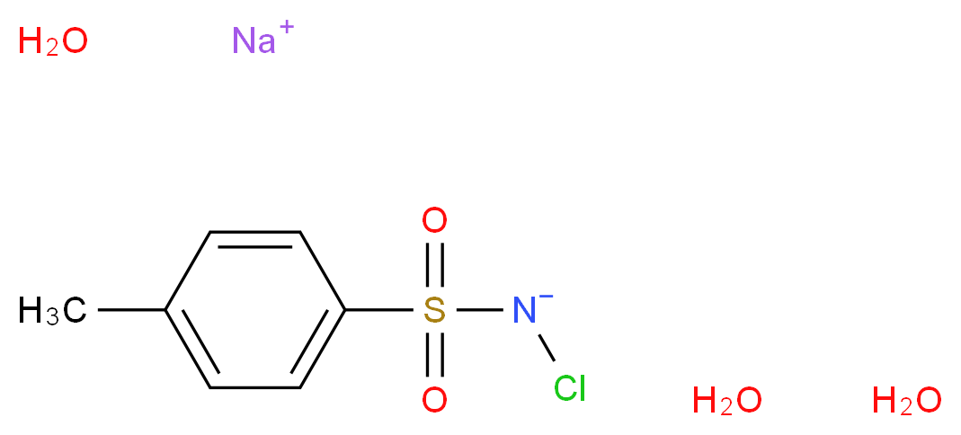 Chloramine-T trihydrate_Molecular_structure_CAS_7080-50-4)
