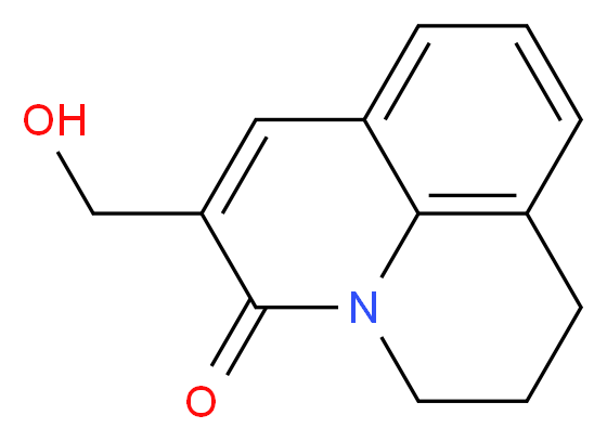 2,3-Dihydro-6-hydroxymethyl-1H,5H-pyrido[3,2,1-ij]quinolin-5-one_Molecular_structure_CAS_)