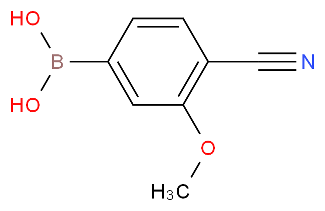 4-CYANO-3-METHOXYPHENYLBORONIC ACID_Molecular_structure_CAS_677777-45-6)