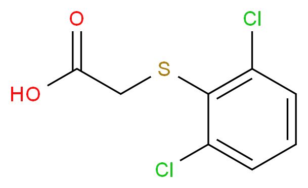 (2,6-Dichlorophenylthio)acetic acid_Molecular_structure_CAS_21248-45-3)