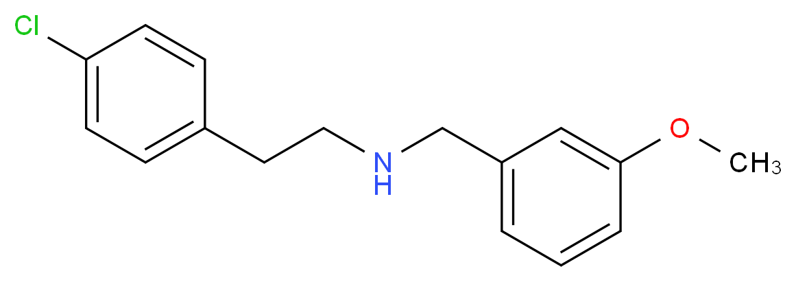 2-(4-chlorophenyl)-N-(3-methoxybenzyl)ethanamine_Molecular_structure_CAS_586333-01-9)