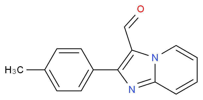 2-(4-Methylphenyl)imidazo[1,2-a]pyridine-3-carbaldehyde_Molecular_structure_CAS_)