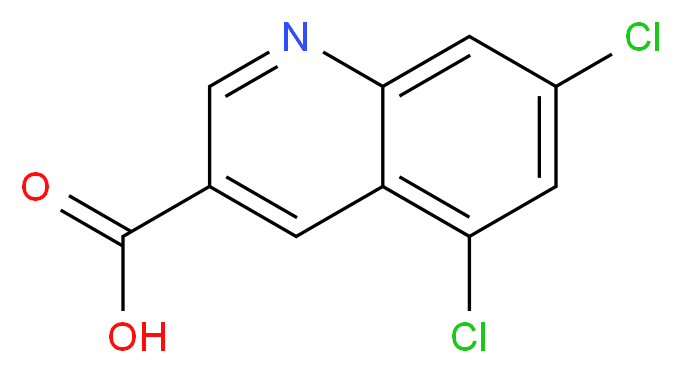 5,7-DICHLOROQUINOLINE-3-CARBOXYLIC ACID_Molecular_structure_CAS_948293-83-2)