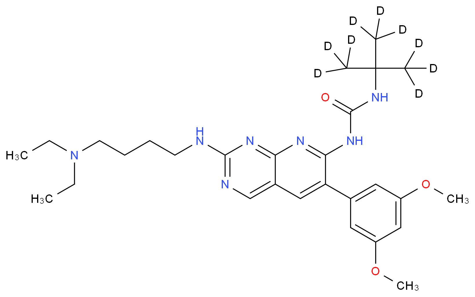 PD-173074-d9_Molecular_structure_CAS_)