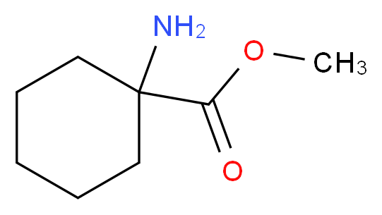 1-Amino-cyclohexanecarboxylic acid methyl ester_Molecular_structure_CAS_4507-57-7)