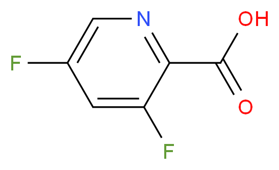 3,5-Difluoropyridine-2-carboxylic acid_Molecular_structure_CAS_745784-04-7)