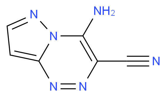4-Aminopyrazolo[5,1-c][1,2,4]triazine-3-carbonitrile_Molecular_structure_CAS_)