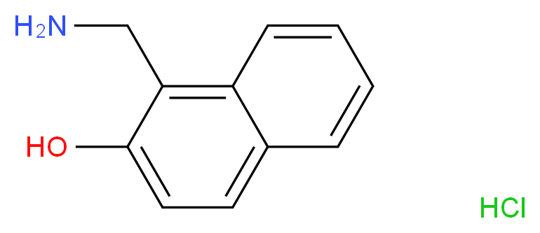 1-(aminomethyl)naphthalen-2-ol hydrochloride_Molecular_structure_CAS_)
