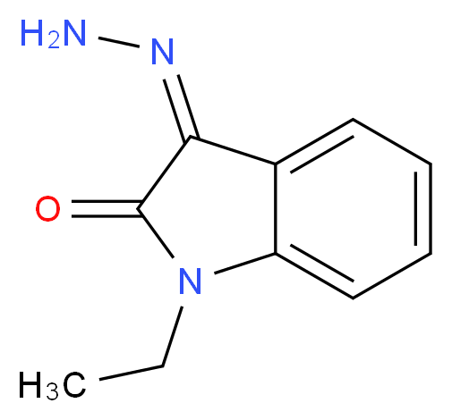 1-Ethyl-3-hydrazono-1,3-dihydro-indol-2-one_Molecular_structure_CAS_62295-16-3)