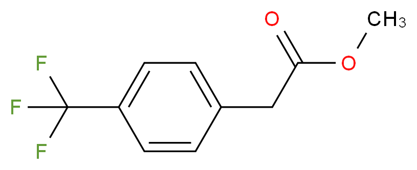 methyl 2-[4-(trifluoromethyl)phenyl]acetate_Molecular_structure_CAS_)