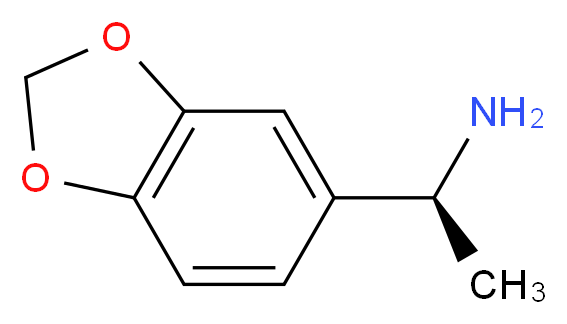 (1S)-1-(1,3-benzodioxol-5-yl)ethanamine_Molecular_structure_CAS_)