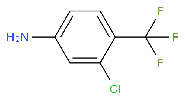 3-Chloro-4-(trifluoromethyl)aniline_Molecular_structure_CAS_445-13-6)