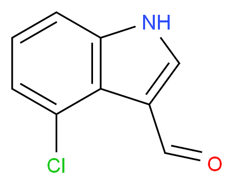 4-Chloroindole-3-carbaldehyde_Molecular_structure_CAS_876-72-2)