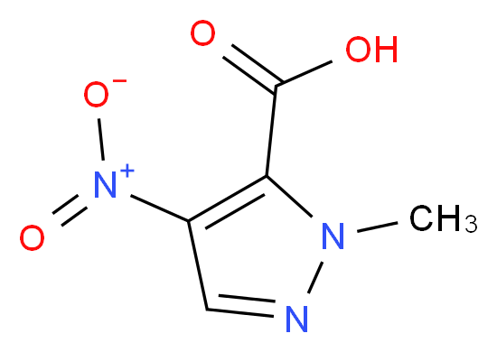 1-Methyl-4-nitro-1H-pyrazole-5-carboxylic acid_Molecular_structure_CAS_92534-69-5)