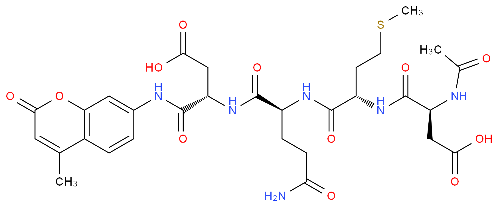 Ac-Asp-Met-Gln-Asp-7-Amino-4-Methylcoumarin_Molecular_structure_CAS_)