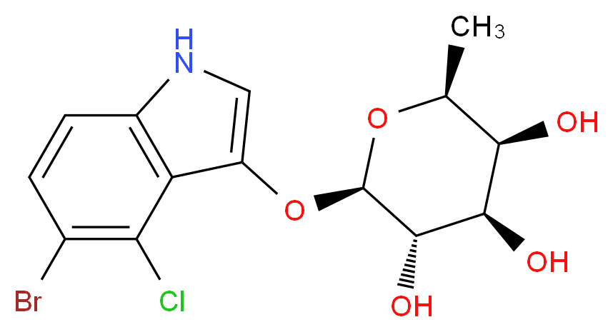 5-Bromo-4-chloro-3-indolyl β-L-fucopyranoside_Molecular_structure_CAS_125328-84-9)