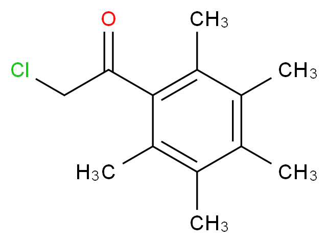 2-chloro-1-(pentamethylphenyl)ethanone_Molecular_structure_CAS_57196-63-1)