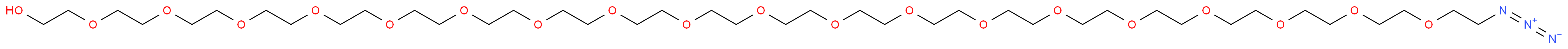 O-(2-Azidoethyl)nonadecaethylene glycol_Molecular_structure_CAS_)
