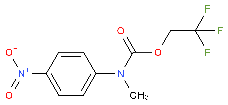 2,2,2-trifluoroethyl methyl(4-nitrophenyl)carbamate_Molecular_structure_CAS_)