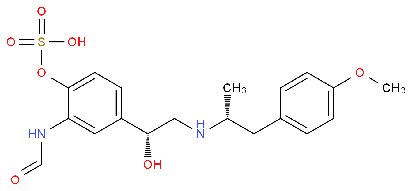 rac Formoterol O-Sulfate_Molecular_structure_CAS_250336-08-4)