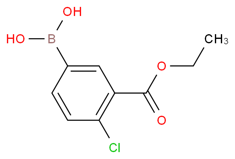 4-Chloro-3-(ethoxycarbonyl)benzeneboronic acid 96%_Molecular_structure_CAS_874219-46-2)