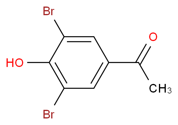 3′,5′-Dibromo-4′-hydroxyacetophenone_Molecular_structure_CAS_2887-72-1)