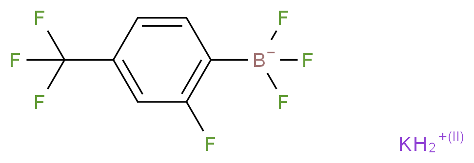 Potassium [2-fluoro-4-(trifluoromethyl)phenyl]trifluoroborate_Molecular_structure_CAS_1150655-12-1)