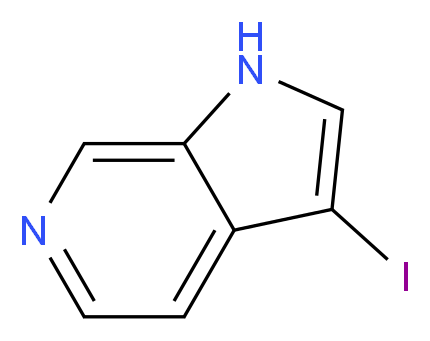 3-Iodo-1H-pyrrolo[2,3-c]pyridine_Molecular_structure_CAS_956003-24-0)