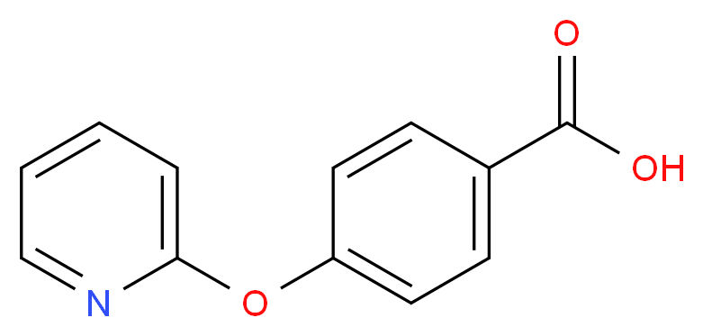 4-(pyrid-2-yloxy)benzoic acid_Molecular_structure_CAS_51363-00-9)