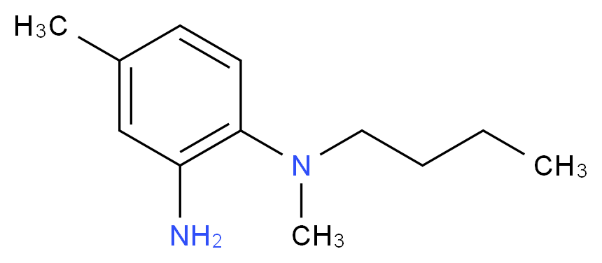 N~1~-Butyl-N~1~,4-dimethyl-1,2-benzenediamine_Molecular_structure_CAS_)