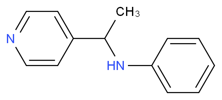 Phenyl-(1-pyridin-4-yl-ethyl)-amine_Molecular_structure_CAS_)