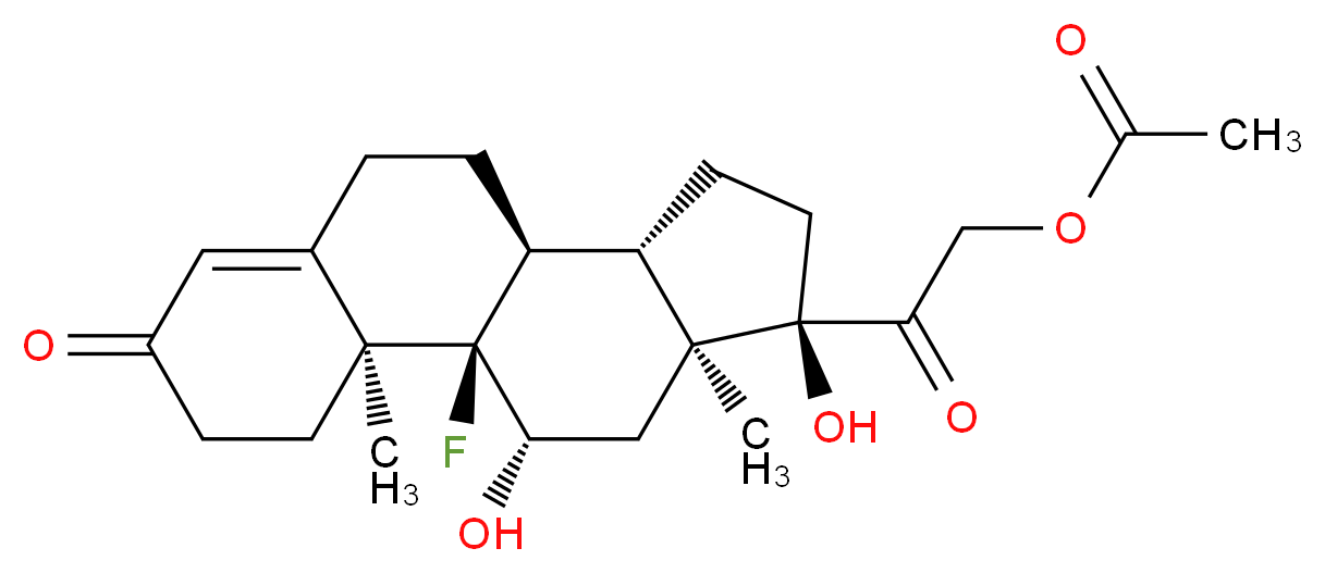 FLUDROCORTISONE ACETATE_Molecular_structure_CAS_514-36-3)