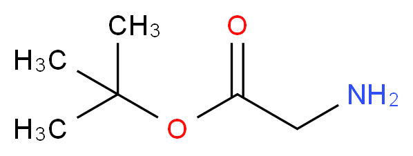 Glycine tert-butyl ester_Molecular_structure_CAS_6456-74-2)