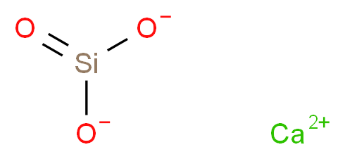 Calcium silicate, meta, Reagent Grade_Molecular_structure_CAS_10101-39-0)