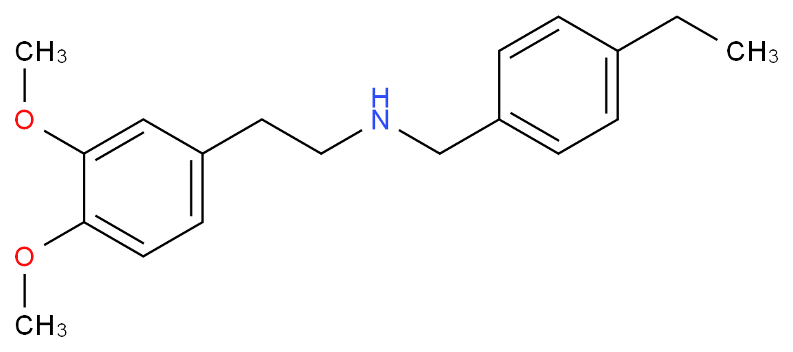 2-(3,4-dimethoxyphenyl)-N-(4-ethylbenzyl)ethanamine_Molecular_structure_CAS_353773-29-2)