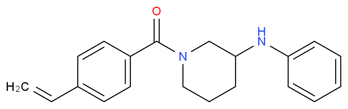 N-phenyl-1-(4-vinylbenzoyl)-3-piperidinamine_Molecular_structure_CAS_)