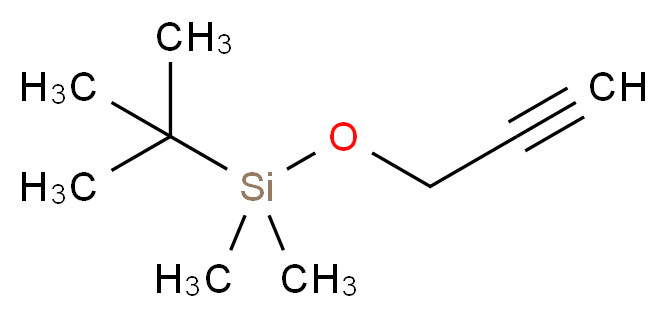 tert-Butyldimethyl(2-propynyloxy)silane_Molecular_structure_CAS_76782-82-6)