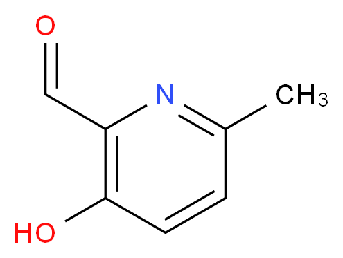 3-hydroxy-6-methyl-2-pyridinecarbaldehyde_Molecular_structure_CAS_66497-42-5)